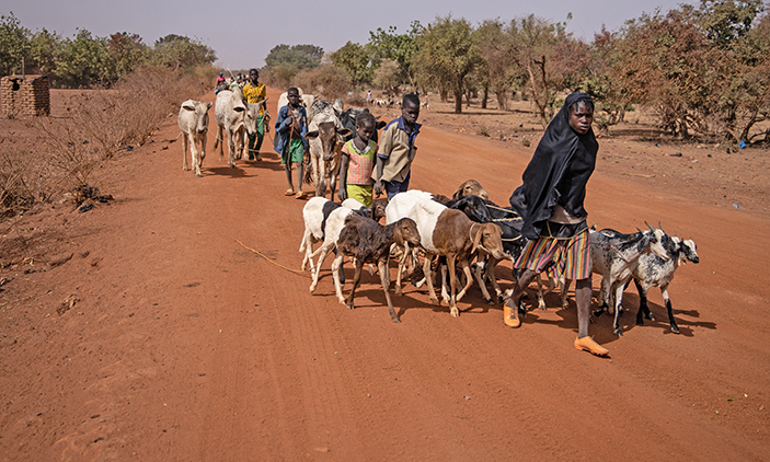Ten killed in jihadist raid on Burkina village