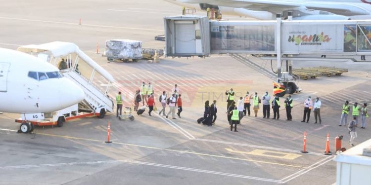 First batch of Ugandans stranded abroad returns home
