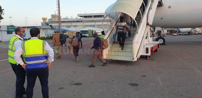 Another batch of 91 Ugandans stranded in Afghanistan returns home