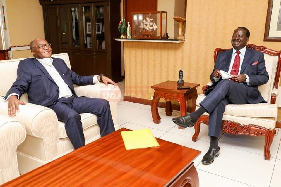 Kabaka visits Kenyan president, Ugandans excited