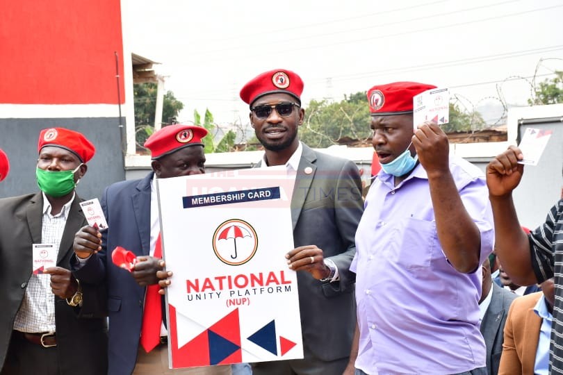 Bobi Wine on the spot over “fraudulent” acquisition of NUP