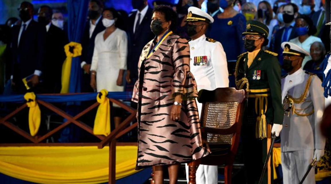 The Birth Of Barbados Republic celebrated at Heroes Square.