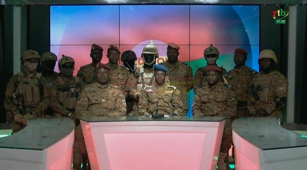 Burkina Faso: President Damiba removed by Military officers in a coup
