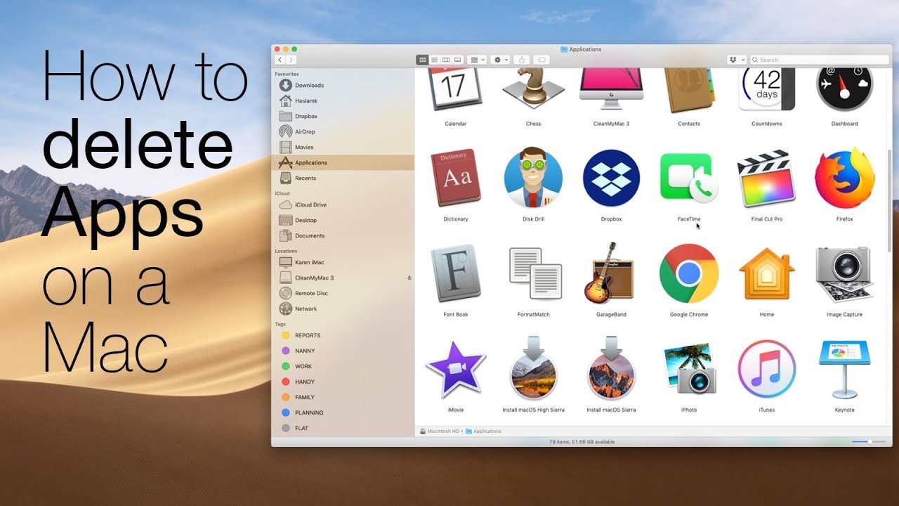 How to Uninstall Apps on Mac Computers