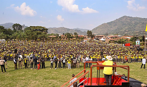 Museveni Promotes Agriculture, Tourism in Bukonzo East