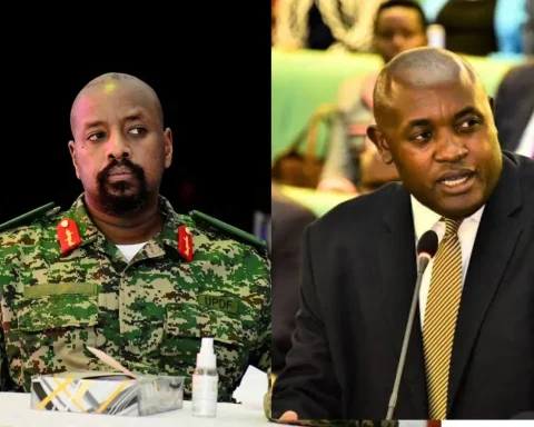 Muhoozi Baryomunsi clash