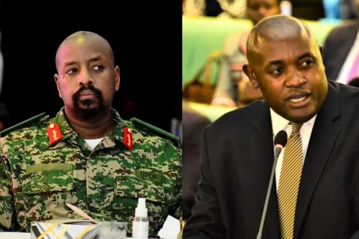 Muhoozi Baryomunsi clash