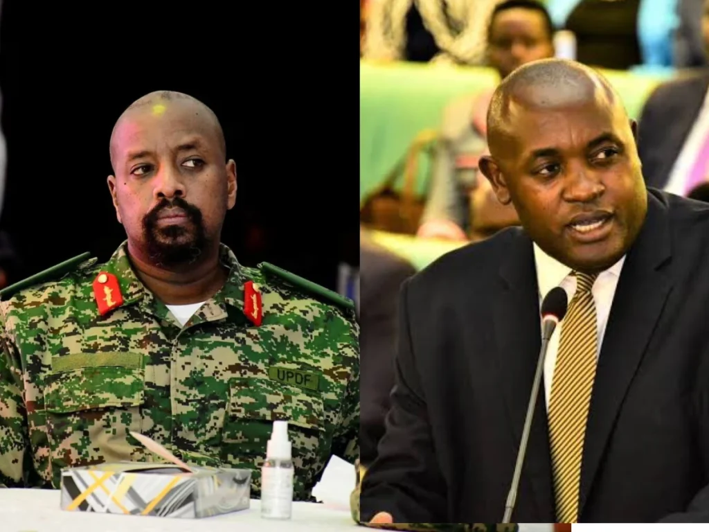 Muhoozi Baryomunsi clash